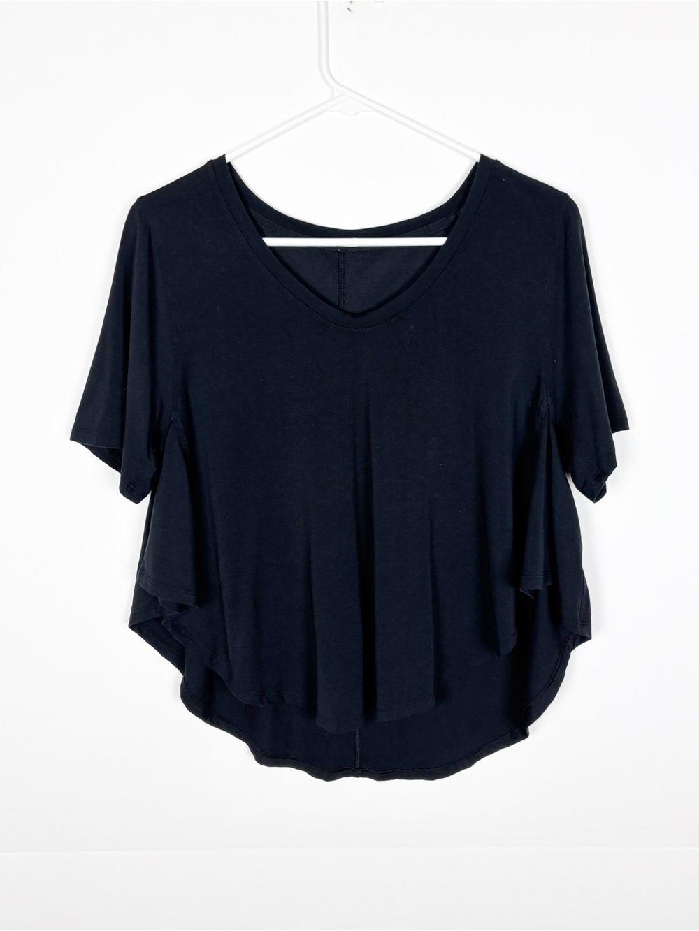 Lululemon Up for Down Time Short
Sleeve Top Black Size 6 - Picture 7 of 7